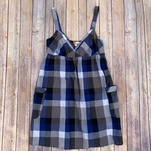 Purple Plaid Dress from FOREVER21